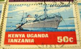 Kenya Uganda Tanzania 1968 SS Harambee 50c - Used - Kenya, Uganda & Tanzania