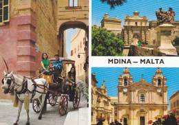 Cp , MALTE , MDINA , Multi-Vues - Malte