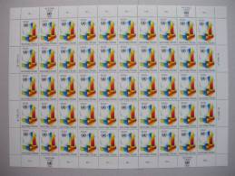 UNO-Genf 212 Sc 213 Bogen/sheet ++, MNH, UNO-Hauptquartier, New York (stilis.) - Unused Stamps