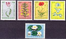 1960 Zomerzegels Bloemen Flowers NVPH 738 / 742 Ongestempelde Serie - Unused Stamps