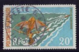 Polynésie Française Aérienne 1971  --Yvert   PA  50 -- Neuf   Oblitéré 1971 Cachet Rond --- Côte 8,40 € - Used Stamps