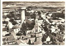 86 -  En Avion Au-dessus De ...  NEUVILLE  -  L´ Eglise  - CPSM  Grand Format - Neuville En Poitou