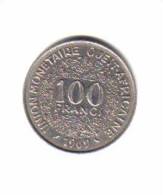 WEST AFRICAN STATES   100  FRANCS  1969 (KM # 4) - Sonstige & Ohne Zuordnung