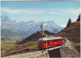 BRETAYE . GRAND ET PETIT MUVERAN ET LES DENTS DE MORCLES. TRAIN. FUNICULAIRE. - Funicular Railway