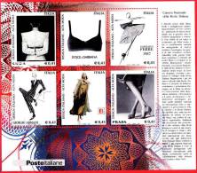 Nuovo - MNH - ITALIA - 2002  - BF - Design Italiano - 6 × 0,41 (€) • Creazioni Della Moda Italiana - Blocs-feuillets