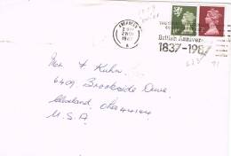 Carta ABERDEEN (Scotland) 1987, Mormons Church Anniversay - Lettres & Documents