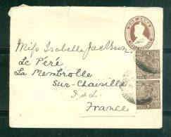 Lettre Entier Des Indes Anglaises Pour La France En 1928 ( Petites Déchirures Sur Le Bord )  - Lh11110 - 1911-35  George V
