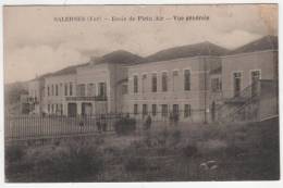 CPA SALERNES, ECOLE DE PLEIN AIR, VUE GENERALE, Petite Animation, VAR 83 - Salernes