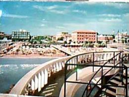 SENIGALLIA  SPIAGGIA E HOTEL CRISTALLO  DALLA ROTONDA VB1963 DY5539 - Senigallia