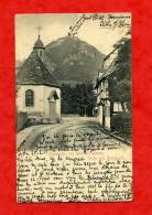 * ALLEMAGNE-Drachenfels Von Rhöndorf Gesehen-Gruss Vom Drachenfels-1910(Voir Les 2 Timbres) - Röhndorf