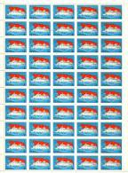 FC5117 - URSS 1984 - LA Fantastique  FEUILLE  Entière  Neuve**  De  50 TIMBRES  N° 5117 (YT) - Flotte De Haute Mer Russe - Full Sheets