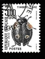 TAXE  1983  -   Y&T  111  -  3F  Coleoptères  Adelia Alpina-  Oblitéré - 1960-.... Used