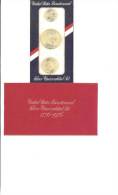 U.S.A. - UNITED STATES BICENTENNIAL - SILVER UNCIRCULATED SET  1776 - 1976 - - Commemoratifs