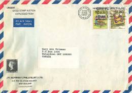 $1.30  White River Rafting, 80 C Camping On Air Letter To Canada - Covers & Documents