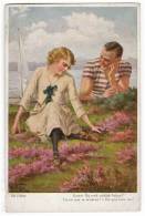 ILLUSTRATORS BILL FISHER "DO YOU LOVE ME?" NPG Nr. 397 OLD POSTCARD 1923. - Fisher, Bill