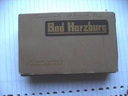 Duitsland Deutschland Allemagne Germany Bad Harzburg  Album Map Carnet Mit 10 Ansichtskarten Alt - Bad Harzburg