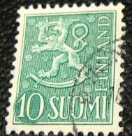 Finland 1954 Lion 10m - Used - Usati