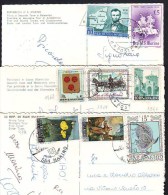 Offerta: 20 Stamps Of San Marino"1950-60-70" Over  6 Postacards Rif. 969 - Lettres & Documents