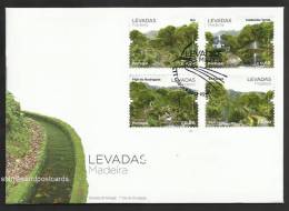 Portugal Madère 2012 Levadas Pipeline D'eau FDC Madeira Water Pipelines 2012 FDC - Agua