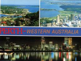 (665) Australia - WA - Perth Night View - Perth