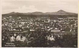 Göppingen Gesamtansicht Mit Bahnhof Wohngebiet Sw 21.3.1955 - Goeppingen