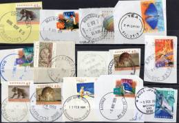 Australia Postmark Collection Victoria - 14 Distinct Marks B - Marcophilie