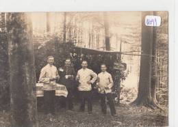 CPA- 11099-Allemagne-Minden - Carte Photo (militaria)  Exercice En Forêt Près "Holzen" En Août 1913-Envoi Gratuit - Minden