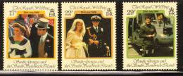 South Georgia 1986 Wedding Of Prince Andrew & Sarah Ferguson MNH - South Georgia