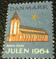 Denmark 1964 Christmas Assen Church - Mint - Nuovi