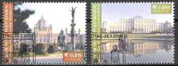 UNO Wien 2003 MiNr.387-388 Gest. Kultur -und Naturerbe Der Menschheit In Österreich  ( 1534 )NP - Gebruikt