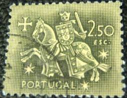 Portugal 1953 Medieval Knight 2.50e - Used - Oblitérés