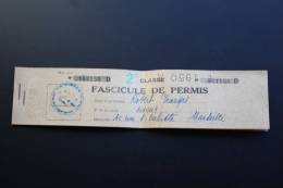 1950  Carnet Titre De Transport Billets Pour Agents De La Sté Nationale Chemins De Fer Français SNCF Et Leurs Proches - Europa