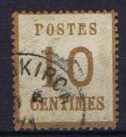 France: 1870, Yv 5B ,Lorraine/Lotharingen, Burelage Renversé, Oblitéré/cancelled, - Gebraucht