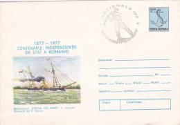 SHIPS,COVER STATIONARY,ENTIER POSTAL,CONSTANTA,1977,ROM ANIA - Sonstige & Ohne Zuordnung