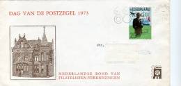 Netherlands-Philatelic Cover With "Day Of The Postage Stamp" Amsterdam [27.11.1973] Postmark (posted From Volendam) - Briefe U. Dokumente