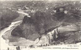 MONISTROL, PRES SAUGUES  VUE DE L'ALLIER - Monistrol Sur Loire