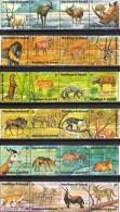 BURUNDI- 1975 AFRICAN ANIMALS 2ND ISSUE´  24V- CTO SET OF 4V X 6 - Usados