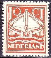 1924 Reddingswezen 10 Ct  Roodbruin NVPH 140 Ongestempeld - Unused Stamps