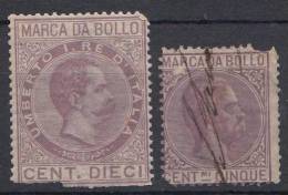 Italy Kingdom Revenue Stamps - Steuermarken