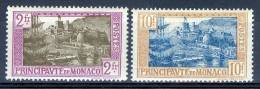 Monaco 1924 Various Subjects 2 And 10 F MH - Lot. 1159 - Sonstige & Ohne Zuordnung