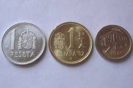 TRIS !!! SPAGNA N. 3 MONETE FDC !!! - Andere & Zonder Classificatie