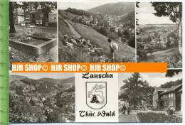 „Lauscha, Mehrfeldkarte“ Um 1970/1980, Ansichtskarte  Ungebrauchte Karte - Lauscha
