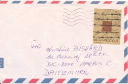 Belgium Air Mail Cover Sent To Denmark 22-5-1997 Single Stamped (the Cover Is Cut In The Left Side) - Sonstige & Ohne Zuordnung