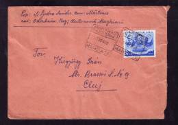 VERY RARE METER MAK MANDATE 1953 COVER SENT TO MAIL ROMANIA - Lettres & Documents