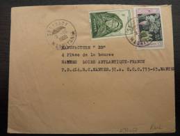 LETTRE DE SELIBABY MAURITANIE 1959 COVER  RARE - Brieven En Documenten