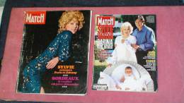 Paris Match : Lot De 11 1è Page SYLVIE VARTAN - People