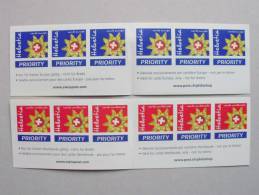 Schweiz 1818/9 MH Booklet 0-129 0-130 ** MNH, Feriengrüße - Booklets