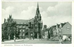 Gelsenkirchen,  Polizeiamt Am Machensplatz, Mit ESSO Werbung, 1954 - Gelsenkirchen