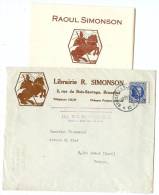 RARCH - BELGIQUE LAC DECEMBRE 1929 BRUXELLES / ST AMAND THEME CHEVAL - Covers & Documents