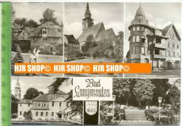 „Bad Langensalza/Thür. Wald, Mehrfeldkarte“  Um 1970/1980  , Ansichtskarte Mit Frankatur, Mit Stempel, - Mühlhausen